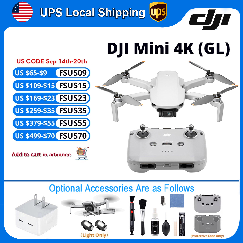 Travel Accessories Long Flight - DJI Mini 4K — дрон с