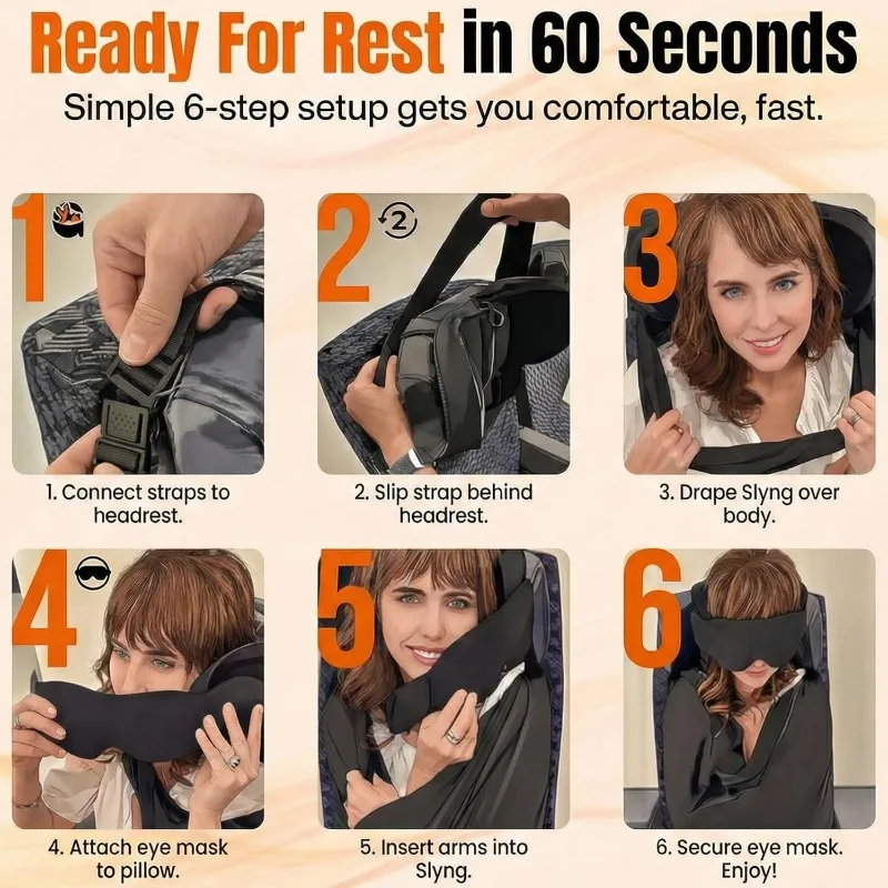 Система поддержки сна в самоле – обзор и цена Travel Accessories Long Flight